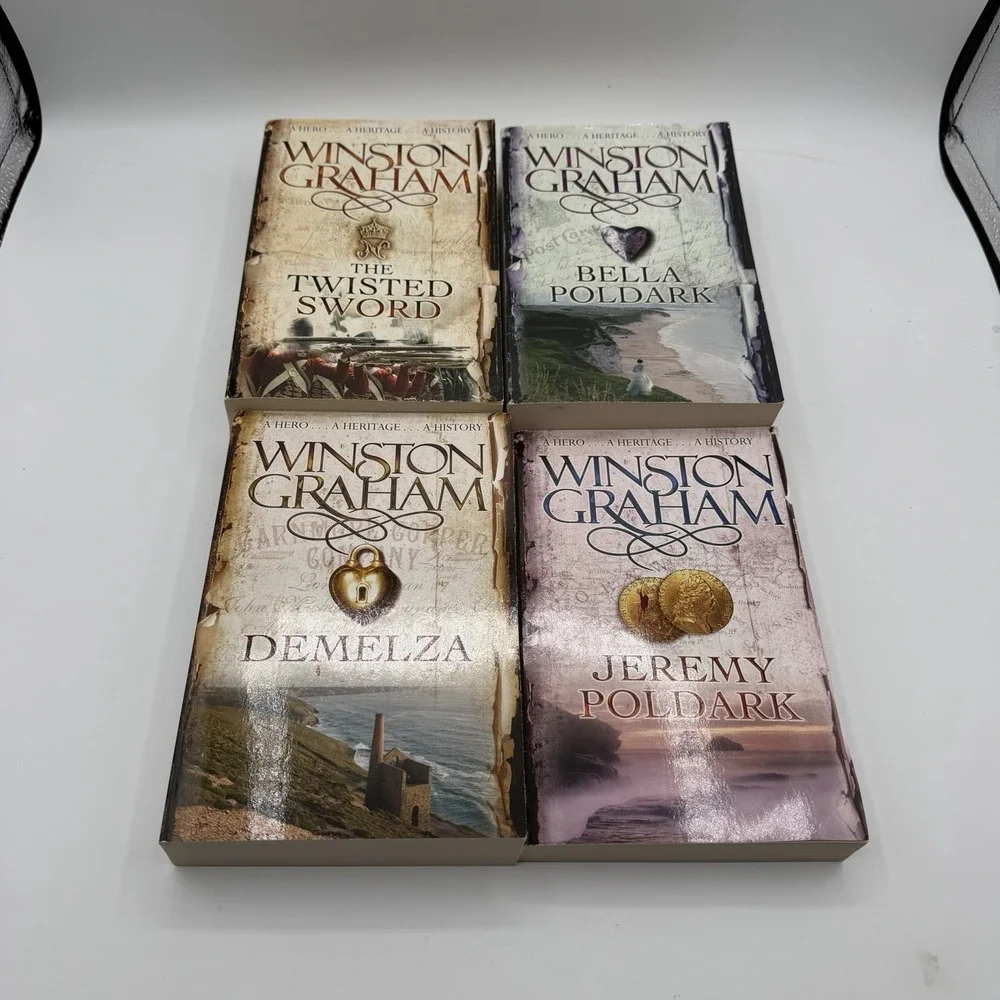 The Poldark Saga Complete Series of 12 by Winston Graham (Paperback) Pan Publish